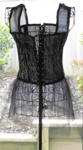 Corseted Little Black Dress